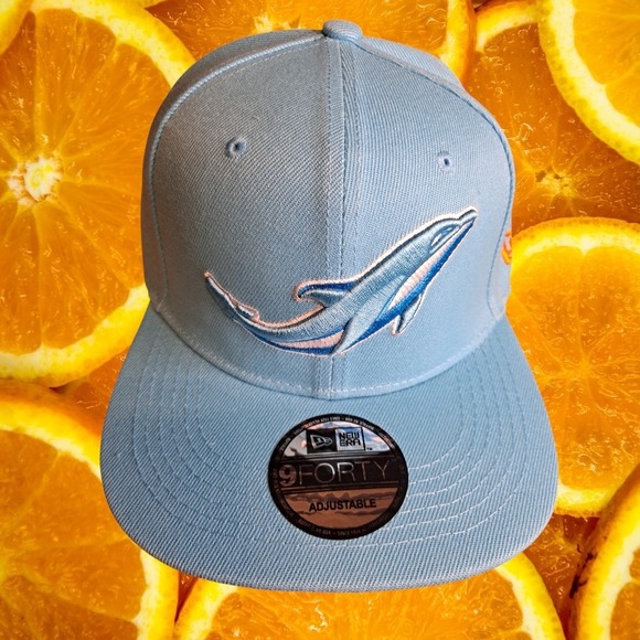 New Era Other - Miami Dolphins New‎ Era 9FORTY Adjustable NFL Hat Cap Blue Orange